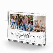 Best Friends Forever BFFs Three Photo Keepomwille Fotoblokken (Rechts)