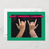 Best Friends Forever Briefkaart (Voorkant / Achterkant)