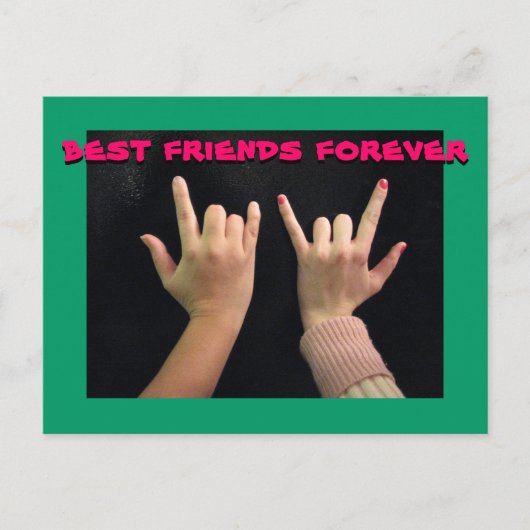 Best Friends Forever Briefkaart (Voorkant)
