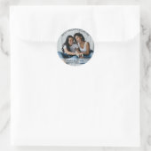 Best Friends Forever Custom Foto & Name Sticker (Tas)