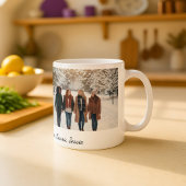 Best Friends Forever Custom Photo Personalized Cof Mok