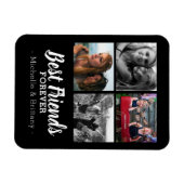 Best Friends Forever Foto Collage Fridge Magneet (Horizontaal)