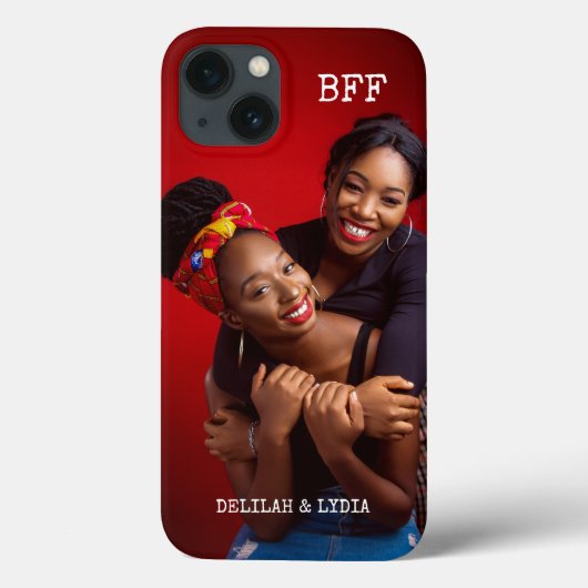 Best Friends Forever Foto Gift Case-Mate iPhone Case (Achterkant)