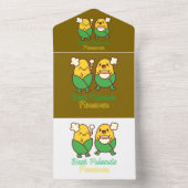 BEST FRIENDS FOREVER, FUNNY, GIFTS, BEST FRIEND ALL IN ONE UITNODIGING (Binnen)