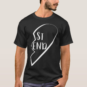 Best Friends Forever Heart2 van 2 T-shirt