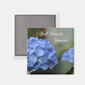 Best Friends Forever Hydrangeas Magneet (Voorkant / Achterkant)