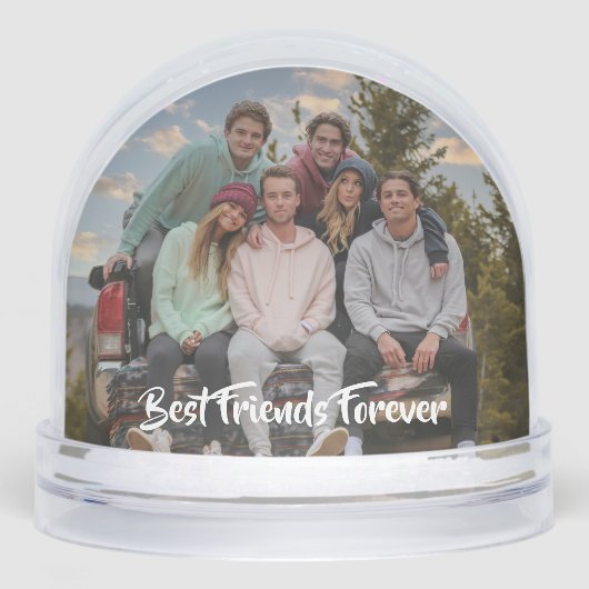 Best Friends Forever Modern Script Photo (Avant)