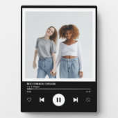 Best Friends Forever Music Player Photo Keepomwill Fotoplaat (voorkant)