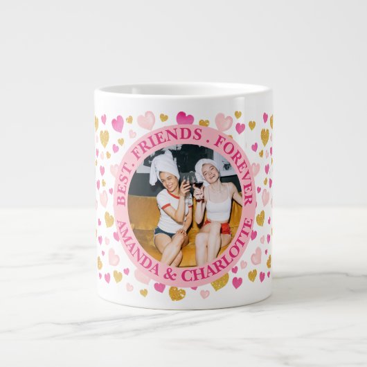 Best Friends Forever | Names Specialty Mug Extra Grote Beker (Voorkant)