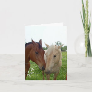 Best Friends Forever - Paarden Kaart