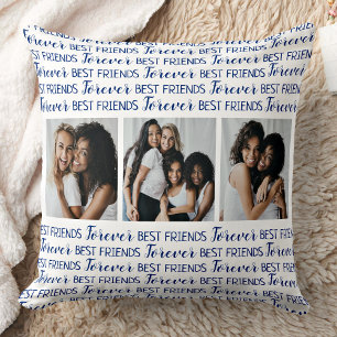 Best Friends Forever Photo Collage Kussen