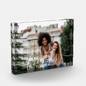Best Friends Forever White Script Overlay Custom Fotoblokken (Links)