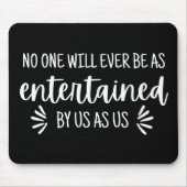 Best Friends Funny Quote Muismat (Voorkant)