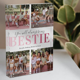 Best Friends Gift l Bestie Photo Block Fotoblokken