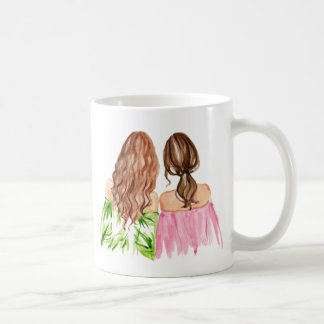 Best Friends Gift Mok Redhead en Brunette