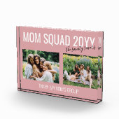 Best Friends Mam Squad Group Custom Photo Block Fotoblokken (Rechts)