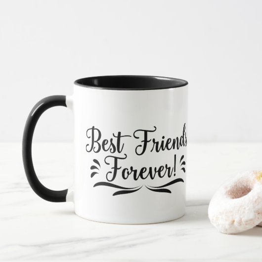 best friends mug  (Avec donut)