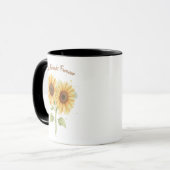 Best Friends Mug - Sunflowers & Photo (Devant gauche)