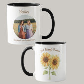 Best Friends Mug - Sunflowers & Photo