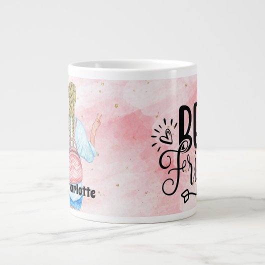 Best Friends Personalized Coffee Mok (Voorkant)