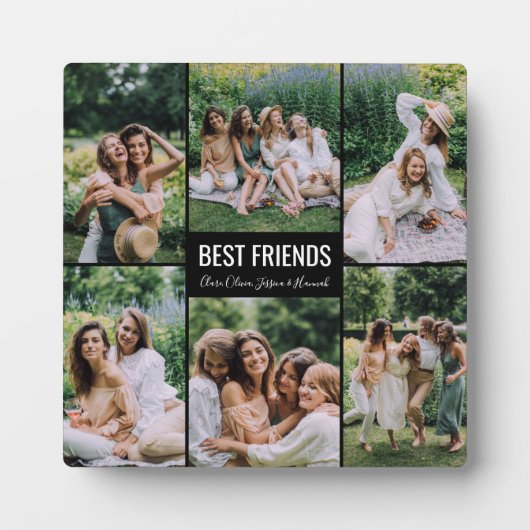 Best Friends personalized Foto Fotoplaat (Voorkant)