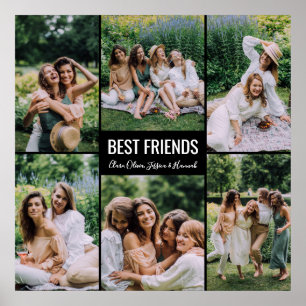 Best Friends Personalized Foto Poster