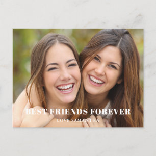 Best Friends Photo Birthday Briefkaart