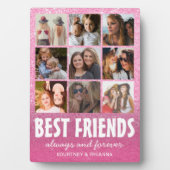 Best Friends Photo Collage Fotoplaat (voorkant)