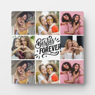 Best Friends Photo Collage Plaque Fotoplaat