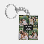 Best Friends Photo Collage Sleutelhanger (Voorkant Links)