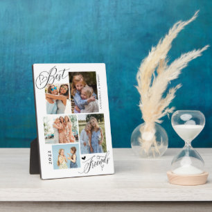 Best Friends Photo Collage Typography Keepomwille Fotoplaat