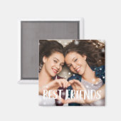 Best Friends Photo Magneet (Voorkant / Achterkant)