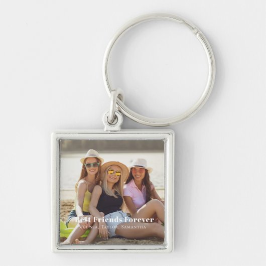 Best Friends Photo Sleutelhanger (Voorkant)