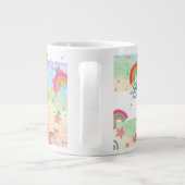 Best friends rainbow mug extra grote beker (Achterkant)