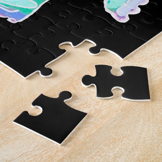 Best Friends Roller Schaats Neon Legpuzzel (Zijkant)