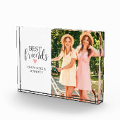 Best Friends Script Keepomwille Photo Block Fotoblokken (Rechts)