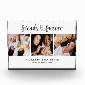 Best Friends Script Photo Collage Block Fotoblokken (Voorkant)
