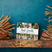 Best Friends Script Photo Collage Fotoplaat (Zijkant)