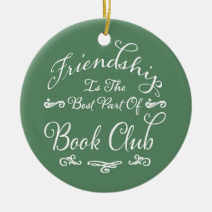 Best Friendship Book Club Keramisch Ornament