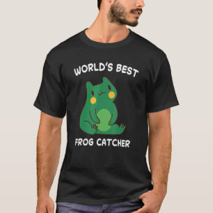 Best Frog Catcher Hunter Amphibian Catchin T-shirt