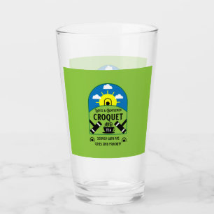 Best Funny Croquet Game Glas
