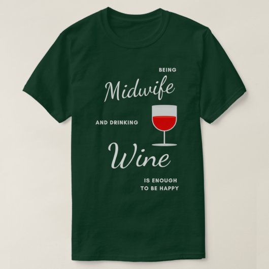 Best Funny Gift Idee voor Midechtgenote T-shirt (Design voorkant)
