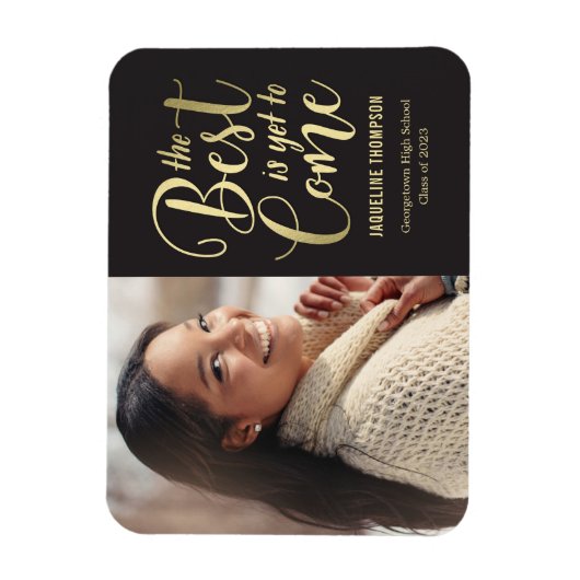 Best Future EDITABLE KLOR Afstuderen Magnet Magneet (Verticaal)