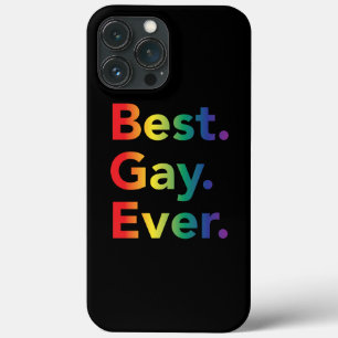 Best Gay Ever LGBT Rainbow Flag iPhone 13 Pro Max Hoesje