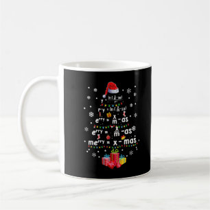 Best Geometry Wiskunde Science leraar kerstboom Koffiemok