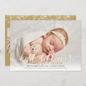 Best Gift Ever 4 Foto Kerstmis Aankondiging (Voorkant / Achterkant)