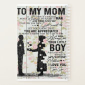 Best Gift For Son | To My Son Quotes Planner (Achterkant)