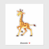 Best Giraffe Art For Men Women Adult Giraffe Print Sticker (Vel)