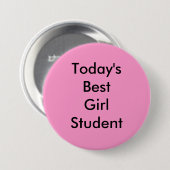 Best Girl Button (Voorkant /achterkant)