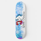 Best Girly Unicorn Skateboard - aangepaste naam (Voorkant)
